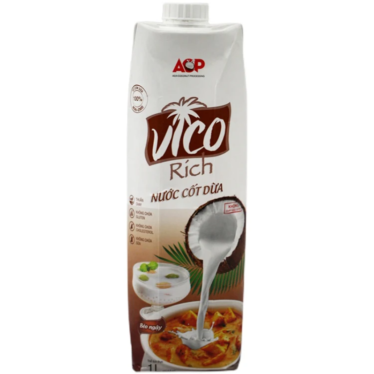 Vico fresh coconut milk bubble tea ingredients base of Chilled Mango Sago