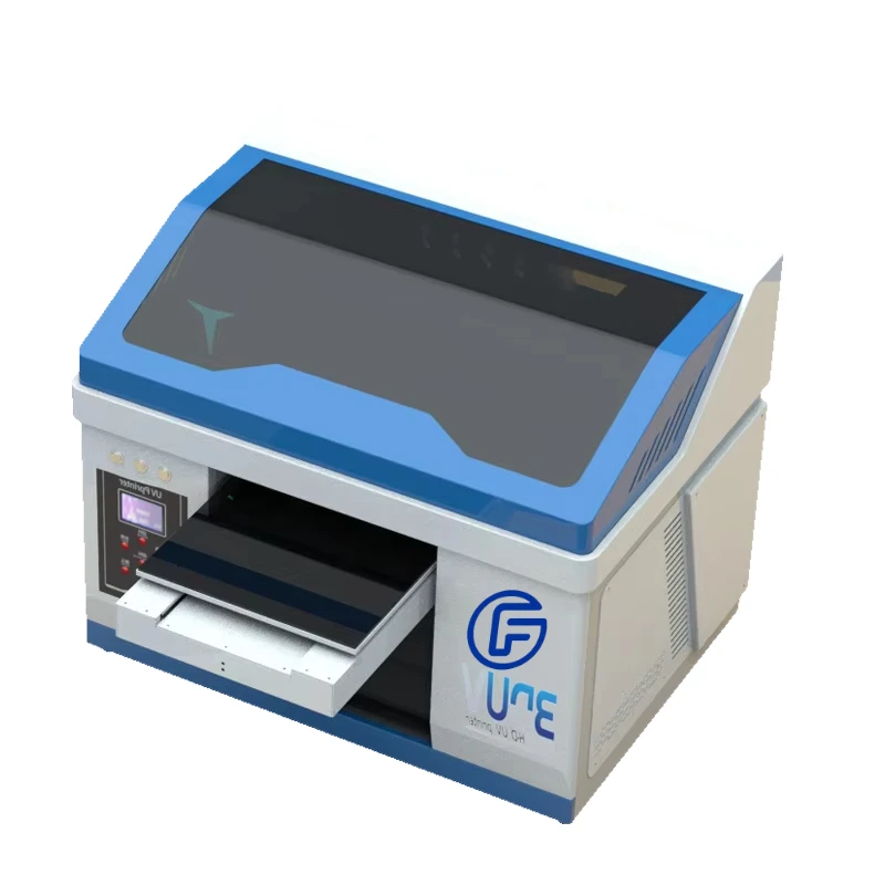 phone case uv printer Crystal label glass metal acrylic wine bottle gift box aluminum alloy printing machine