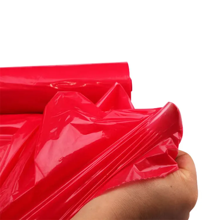 Factory Direct Price Large black garbage plastic bag in roll, trash can liners cornstarch garbage bags