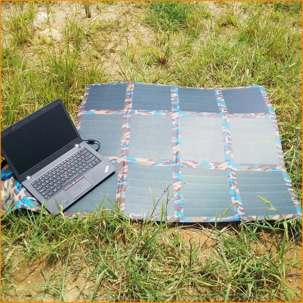 ETFE Lamination Thin Film Miasole CIGS Solar Blanket Panel Portable For Outdoor Use Waterproof Fabric Solar