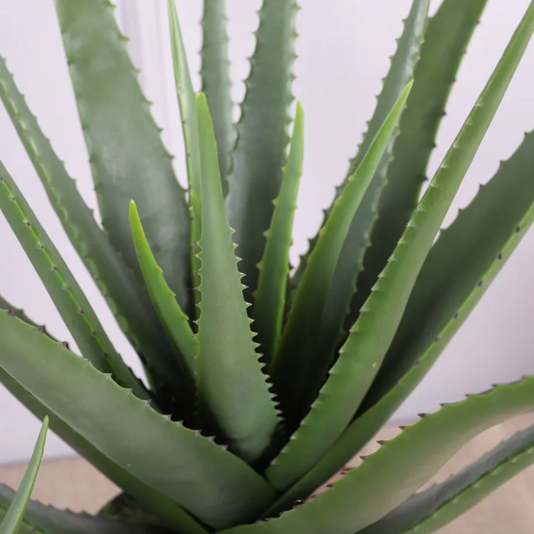 High-quality artificial aloe vera artificial landscaping potted plants