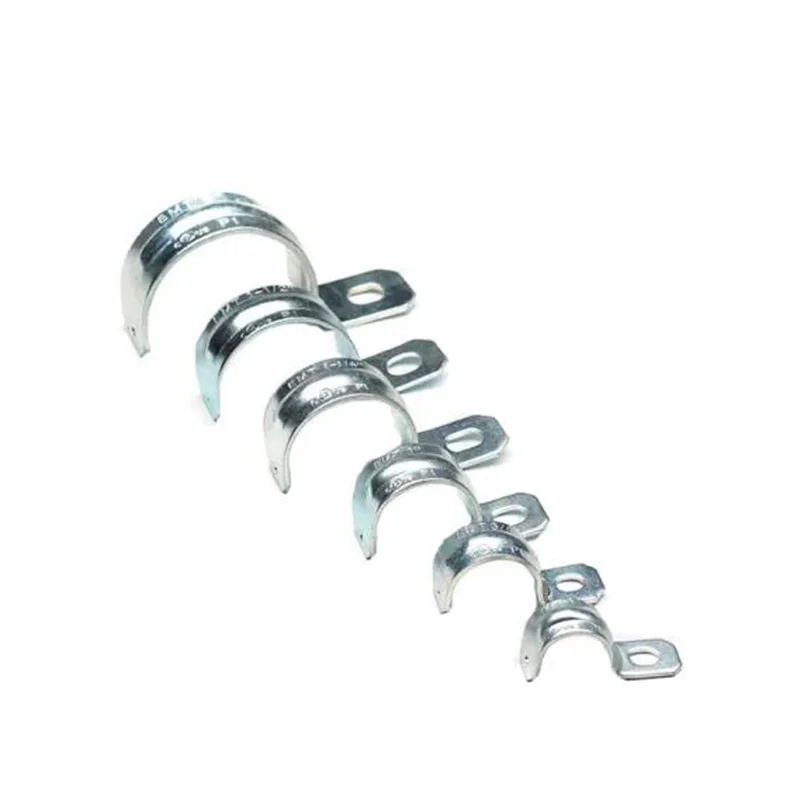Galvanized Saddle clamp One Hole EMT Conduit Strap One Hole Strap Tube Connector