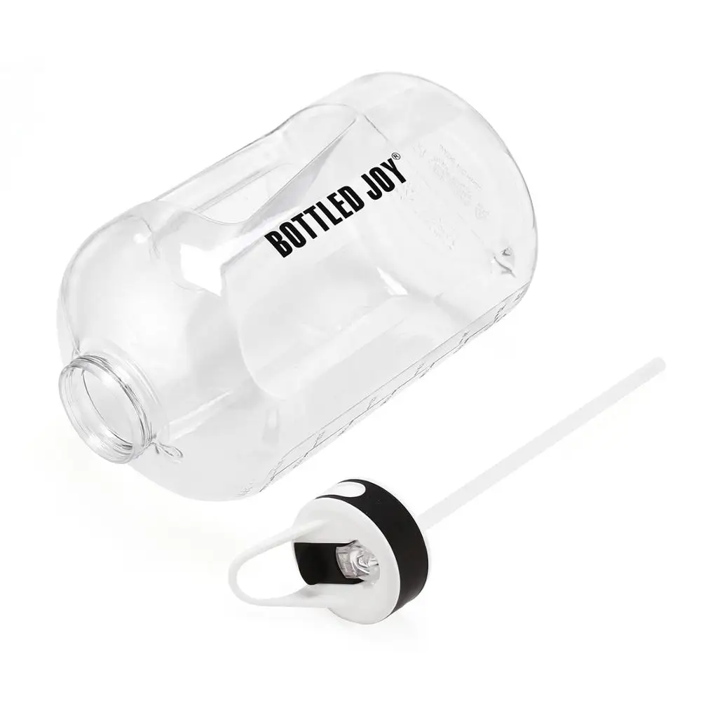 BSCI на заводе по индивидуальному заказу большой бутылка для воды с соломой BPA бесплатно многоразовые емкости спорт из твердого английского фарфора ручкой оптовая продажа