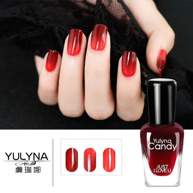 YULYNA discolor масляный Гель-лак для ногтей с изменением температуры эмаль OEM 7 мл питающее
