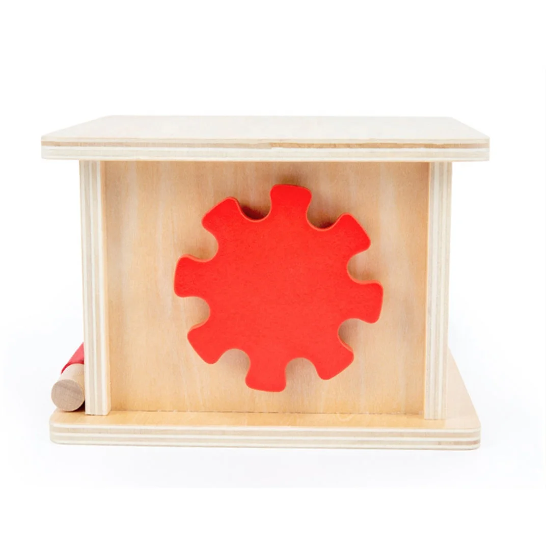 Montessori Teaching Aids Winder Pulling Game Wooden Childcare Teaching Resources Montessori Materials Other Education Toys