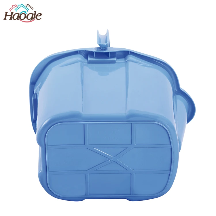 Haogle Factory Prices Household Plastic Cleaning Squeeze Mop Bucket With Wringer and Wheels