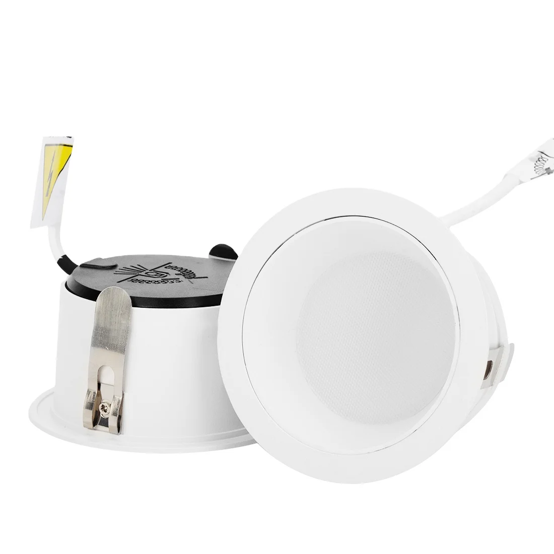 Аварийный светодиодный светильник 15 Вт серебристый цвет 18 24