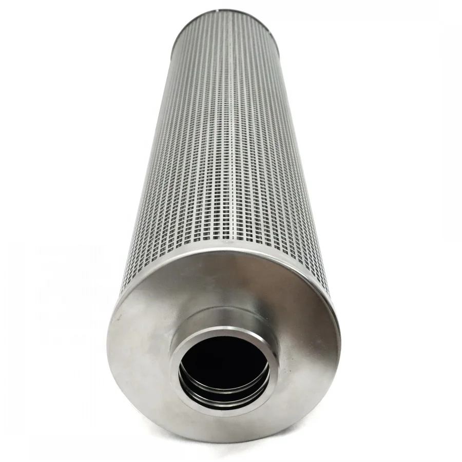 Customized high temperature washable ss 304 316L stainless steel pleated filter cartridge element for oil water filtering
