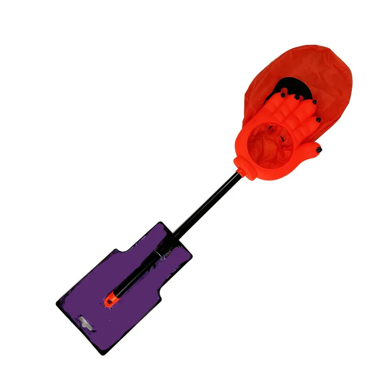 Plastic Retro Light Up Personalized Logo Cute Cauldron  Pot Halloween Candy Bucket