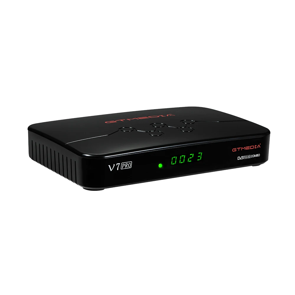 GTmedia V7 Pro-цифра спутниковый телевизионный ресивер DVB-S/S2/S2X + T/T2 H.265 PowerVu Biss Key Cccam Youtube плюс с USB