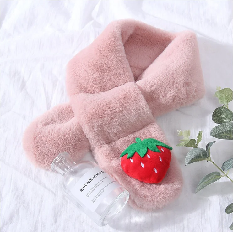 Kids cute animal pattern small neck scarfs