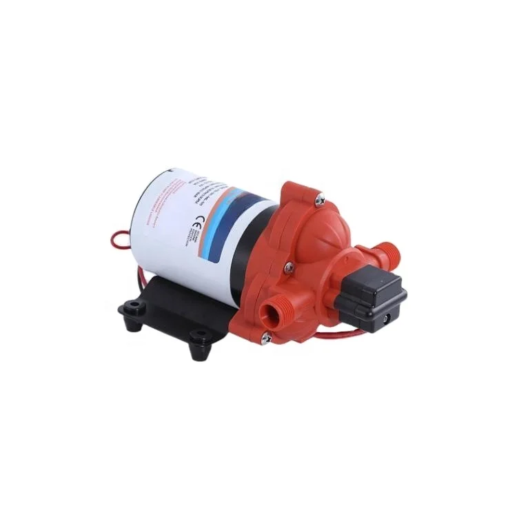 12V DC 3.3GPM 45PSI RV Water Pump Fresh Water Transfer Pump with Pressure Switch Quiet for Sprayer Marine Camper Travel Trailer