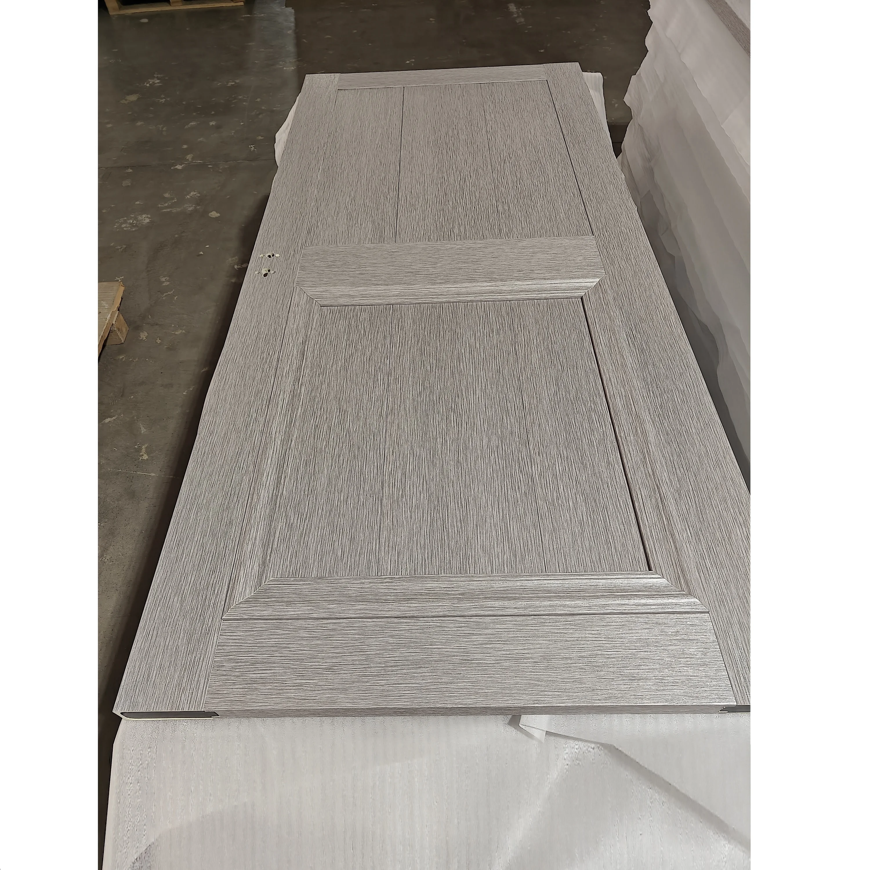 Belson Modern Design WPC Interior Door Factory Price Water Resistant Wpc Assemble Door Daily Production for Saudi Arabia