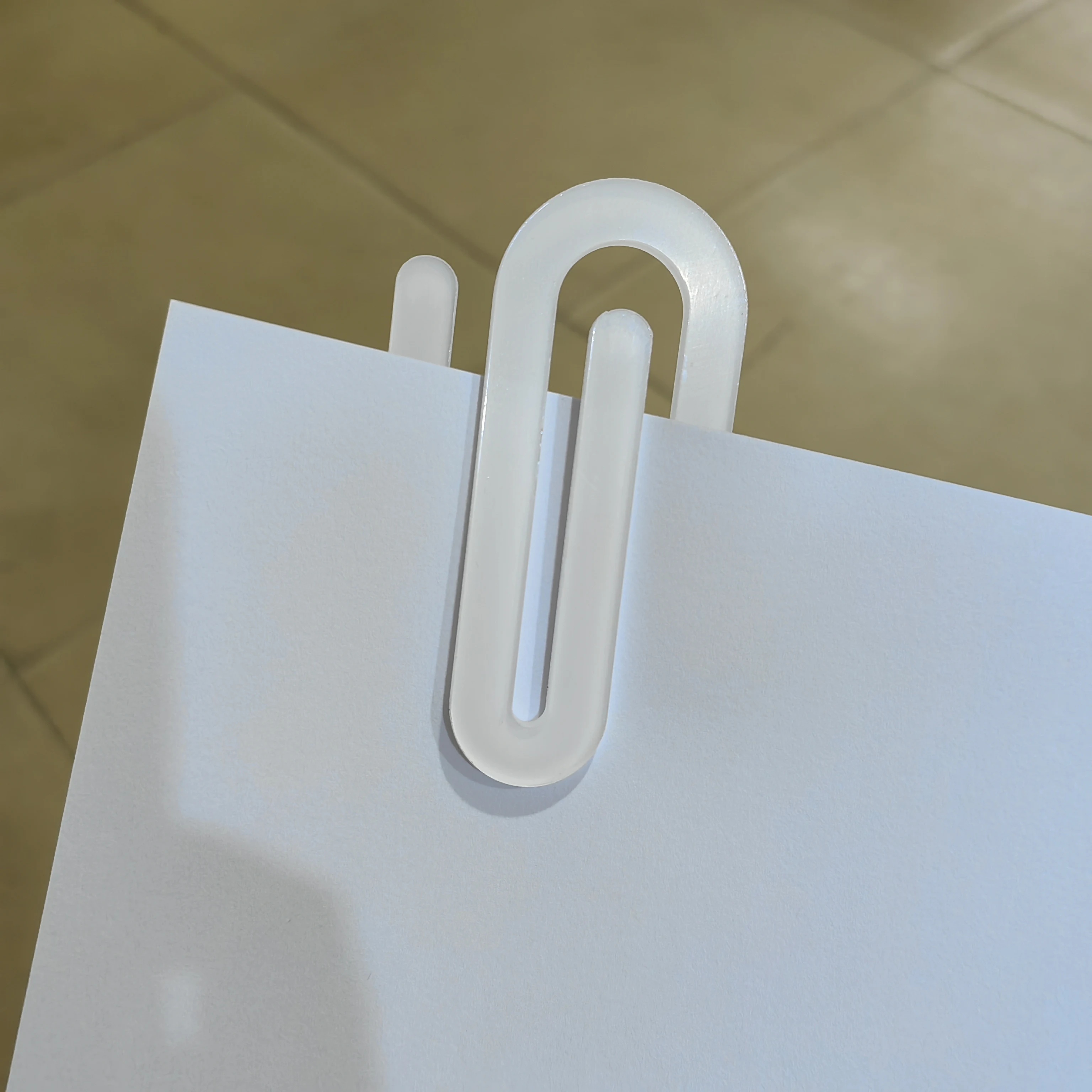 Sublimation jumbo 2 inch paper clips blanks
