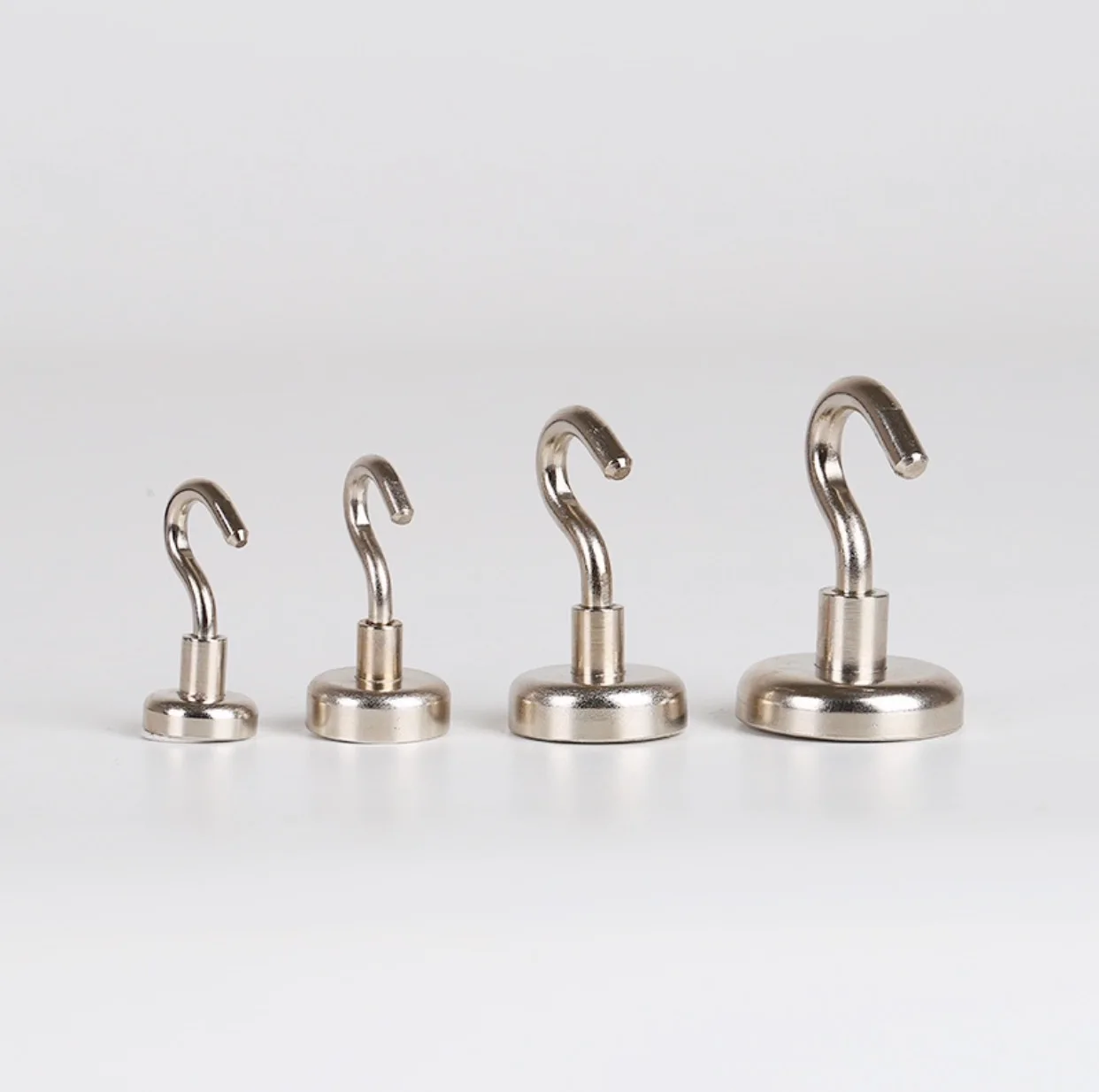Strength Round Base Fastener Grappling Neodymium Magnet Hooks