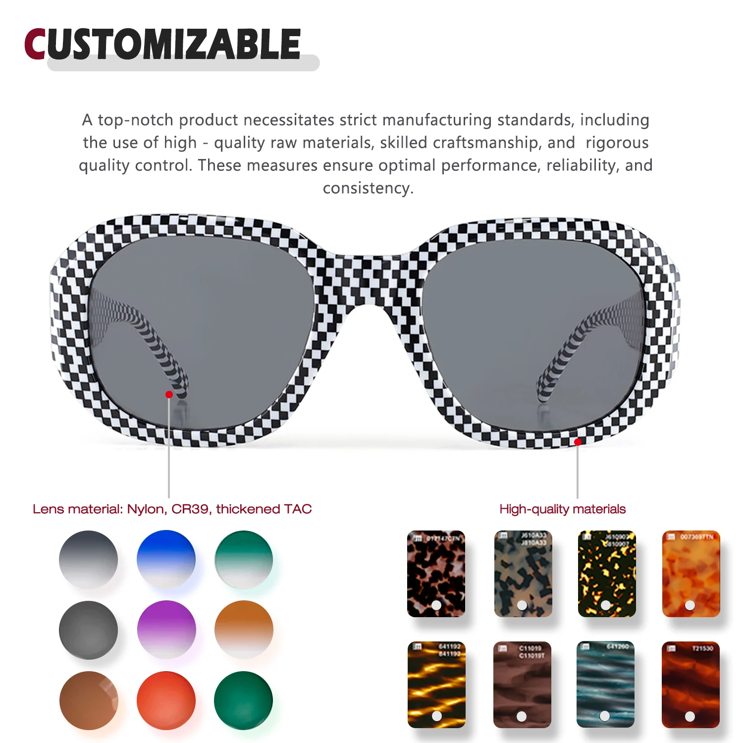 Benyi 2025 New Fashion Vintage  Acetate Sunglasses Women Square Polarized Sunglasses Popular Outdoor UV400 Sun Glasses