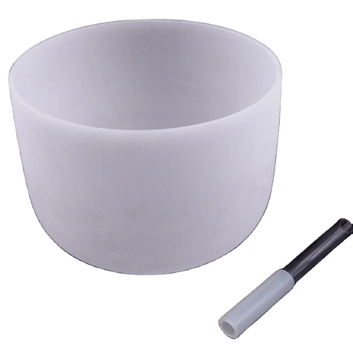 Удивительный бренд, 10 дюймов, матовый Кристалл, молочный кварцевый тигель, музыкальная чаша