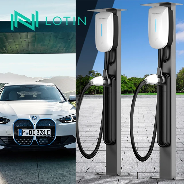 EV Charger Manufacturer Type 2 32a 3 Phase 7kw 22kw Wallbox Fast Electric Charging Station EV Car Charger