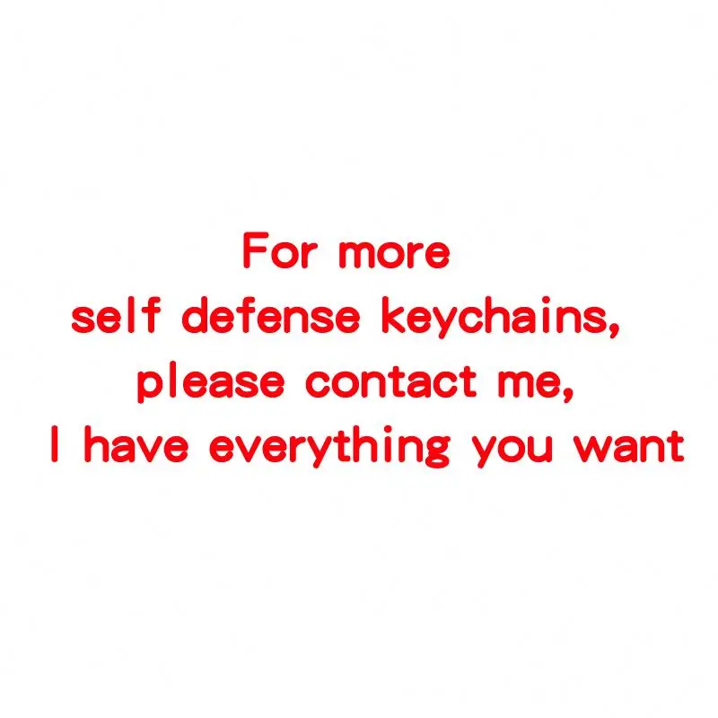 Wholesale high quality personal safety alarm keychain weapons self defense