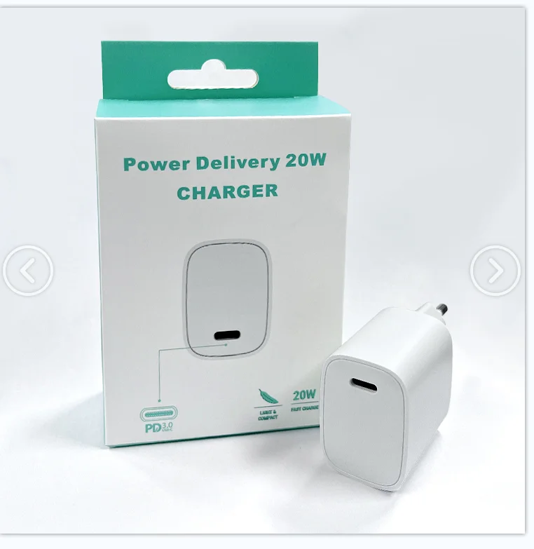 Custom Original I Phone Usb C Usb-c 20w Power Adapter 20 W 25 18 Watt 20watt Charger For Iphone Xr Samsung Uk