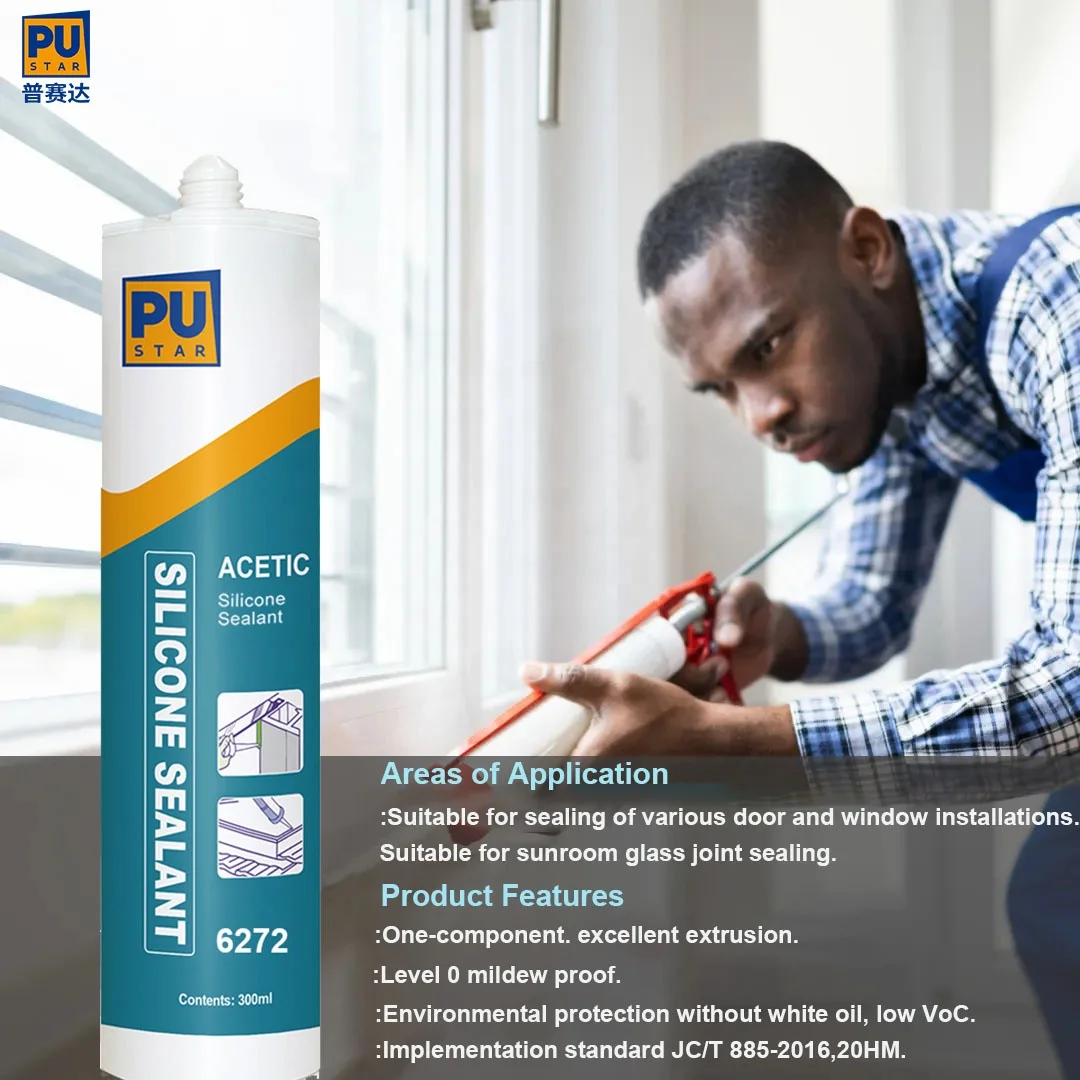 Factory Wholesale Price Neutral Transparent  Silicone Sealant Waterproof