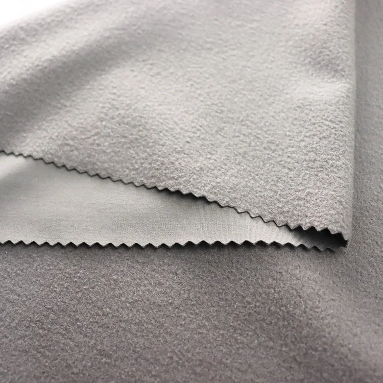 High stretch 310gsm single brushed nylon spandex fabric for winter leggings