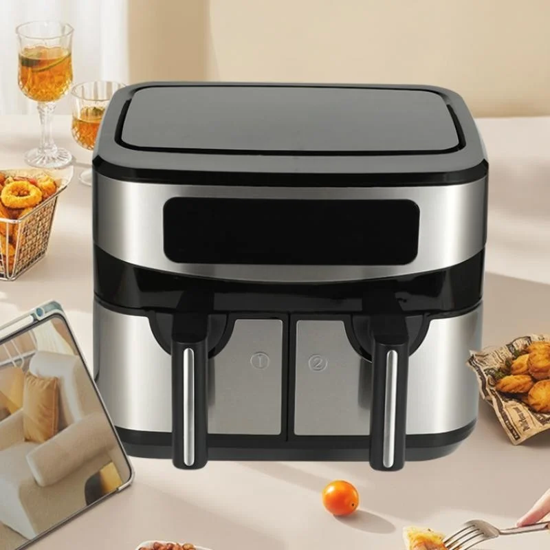 12L Large Double Air Fryer Aire Cosori Aceite Kitchen Appliances Konka Fryer Freidora Industrial De Gas Air Fryers Electric PFA