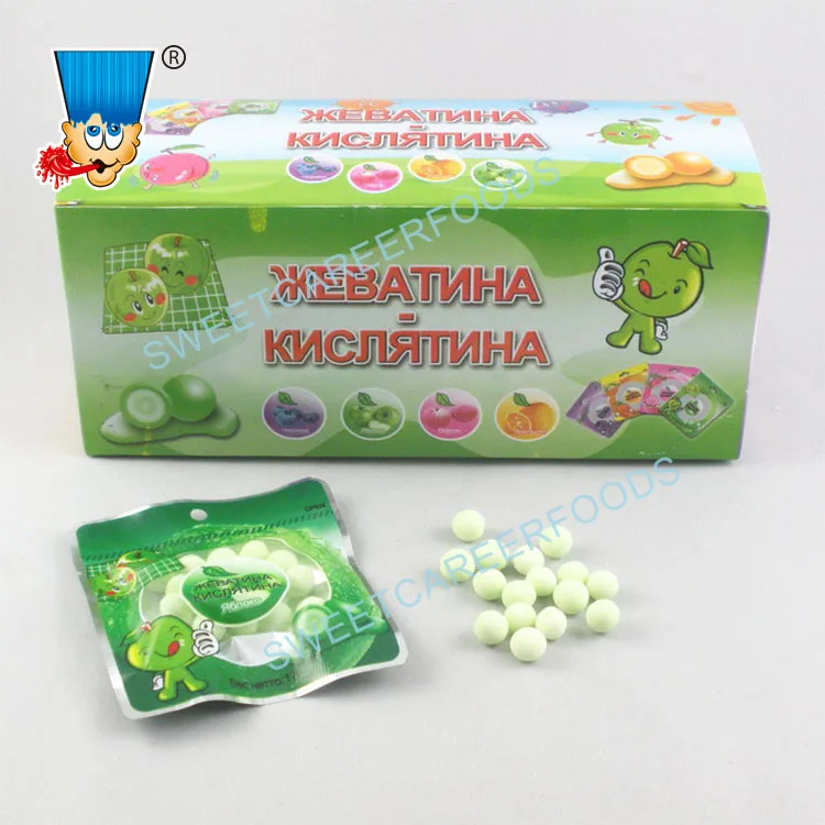 Good taste fruit flavor super acid sour coated hard candy