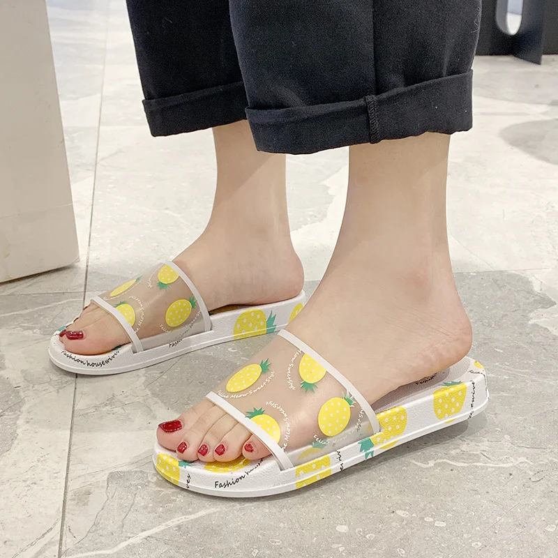 Красивые сланцы с фруктами, женские сандалии No.928