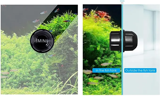 Hot Selling MINI floating  glass fish tank cleaner Tool Scrapers float  magnetic cleaning brush aquarium