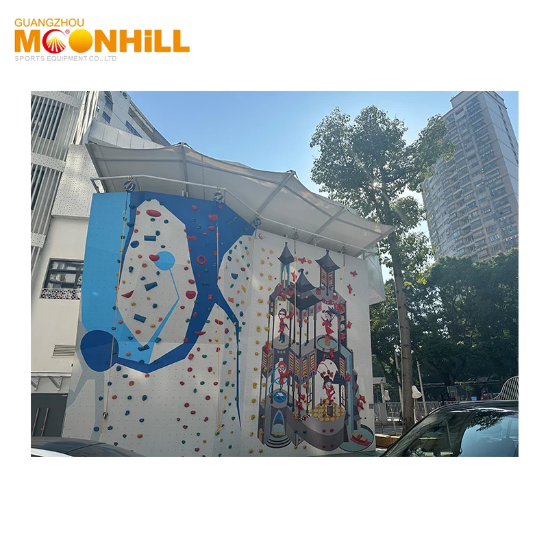 Climbing Indoor commercial amusement park artificial wall climbing rock kids