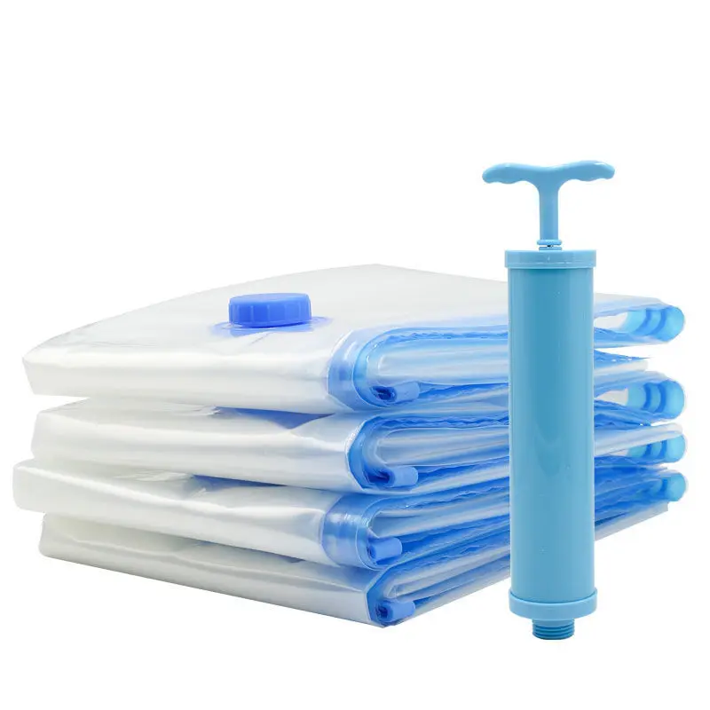 Vacuum Bag Travel Vacuum Storage Bag For Cloth Space Saving With Electric Pump