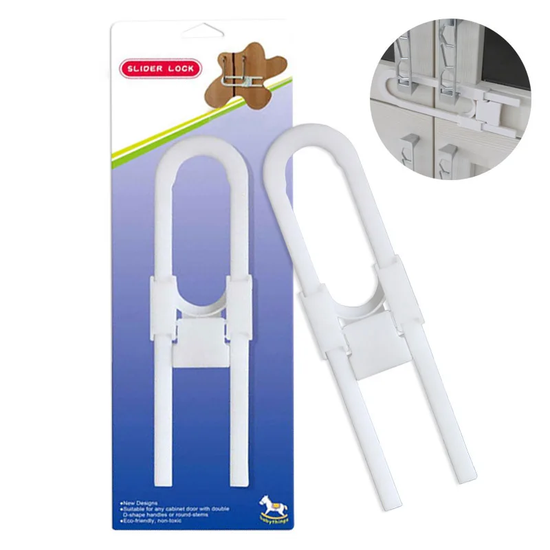 Probebi SL002 child safety product/closet sliding door lock/ kids cabinet lock
