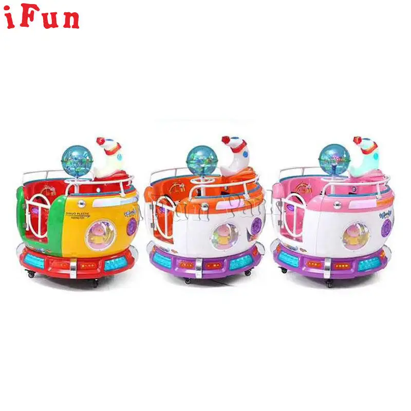 Popular Kids Interactive Games Indoor Electric Video Arcade Swing Rides Music Box has video