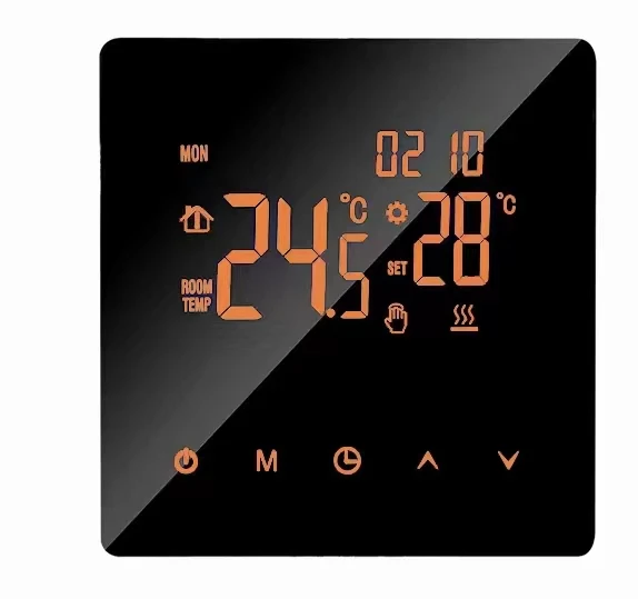 Умный цифровой Wi-Fi Tuya 16A 20A Электрический нагревательный термостат для напольного отопления из фольги