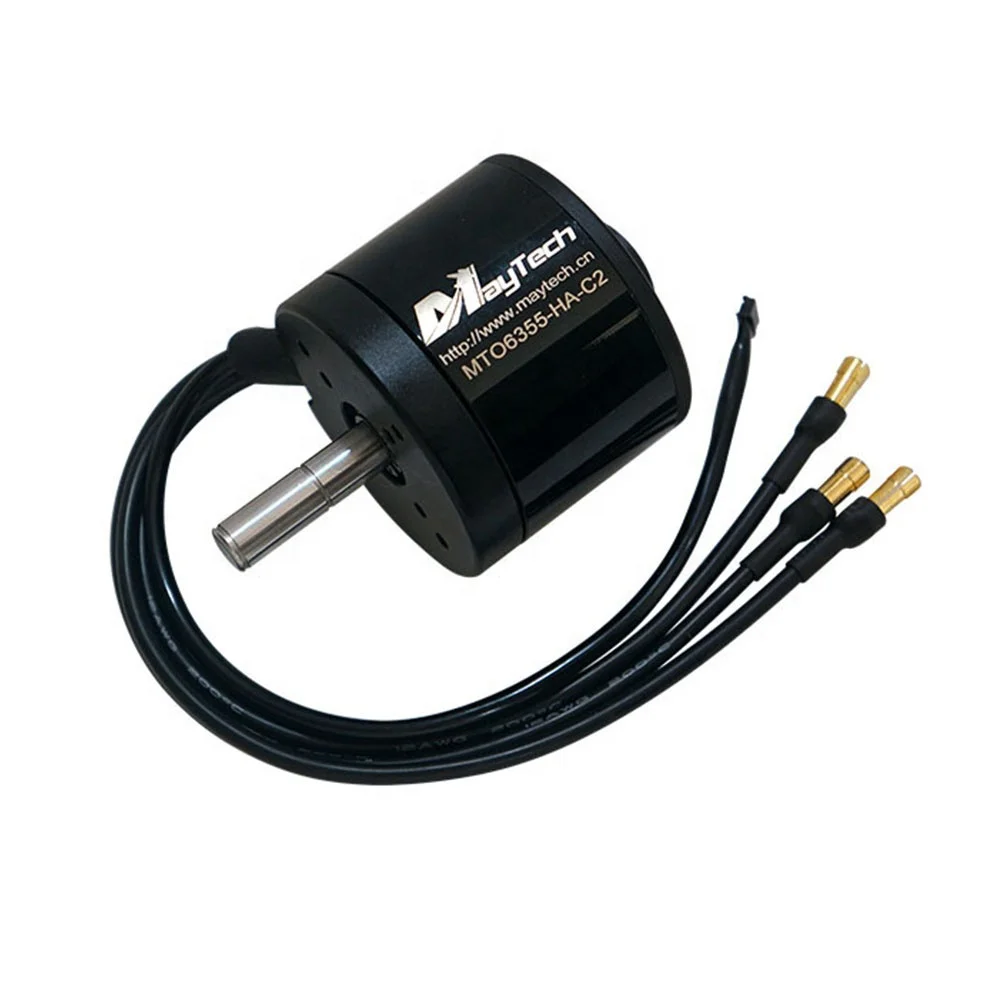 Maytech Electric Skateboard Black Sealed Cover Water-proof 6355 170KV Outrunner Brushless Motor with Hall Sensor
