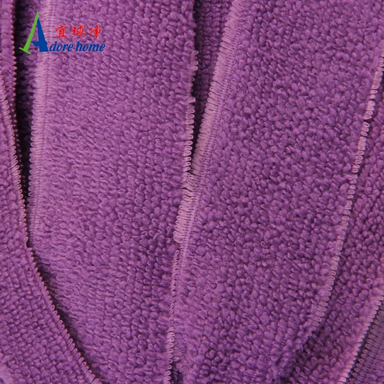 Hot Selling Replacement  Indoor Cleaning Fabric Floor Microfiber Mop  Yarn Head With Plastic Clip