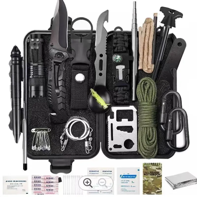 49 in 1 First Aid Kit  Boyfriend Him Husband Camping, Hiking, Hunting accessories Survival Gear