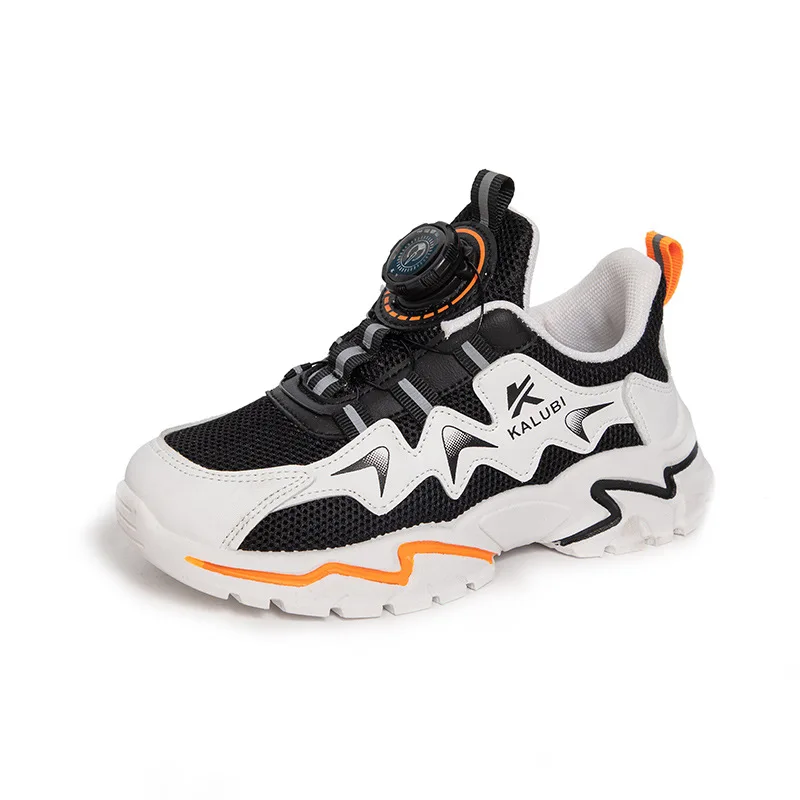 Sneakers Spring And Autumn Student Casual Mesh Running Shoes Boys Soft Bottom Handsome Children Shoes