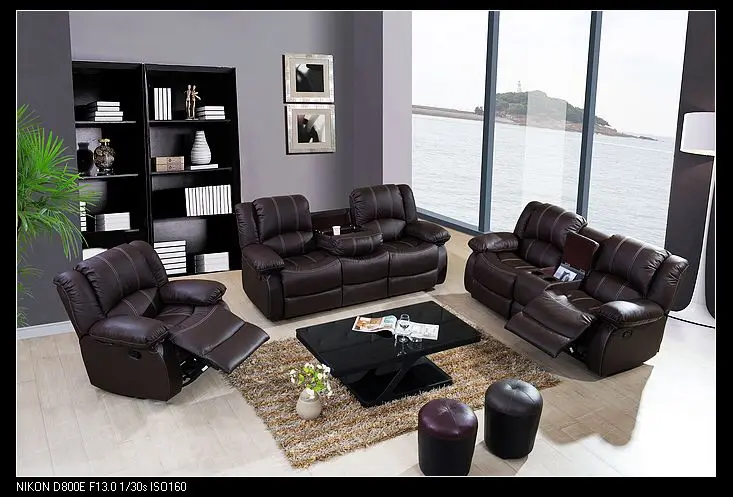Best selling furniture living room sofa luxury  recliner sofa set for house