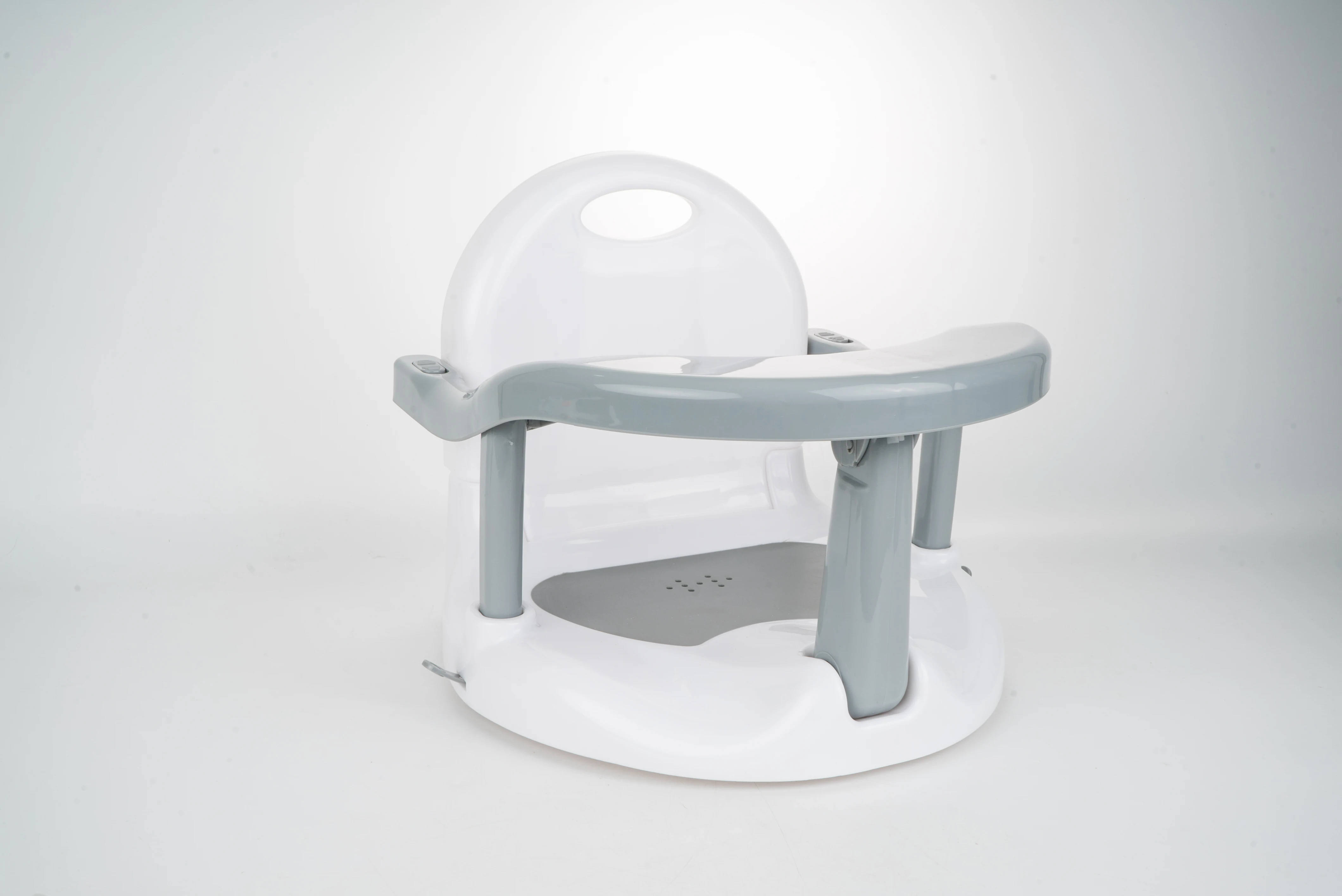 Manufacturer new product foldable  infant baby bath seat for tub with backrest support and suction cups