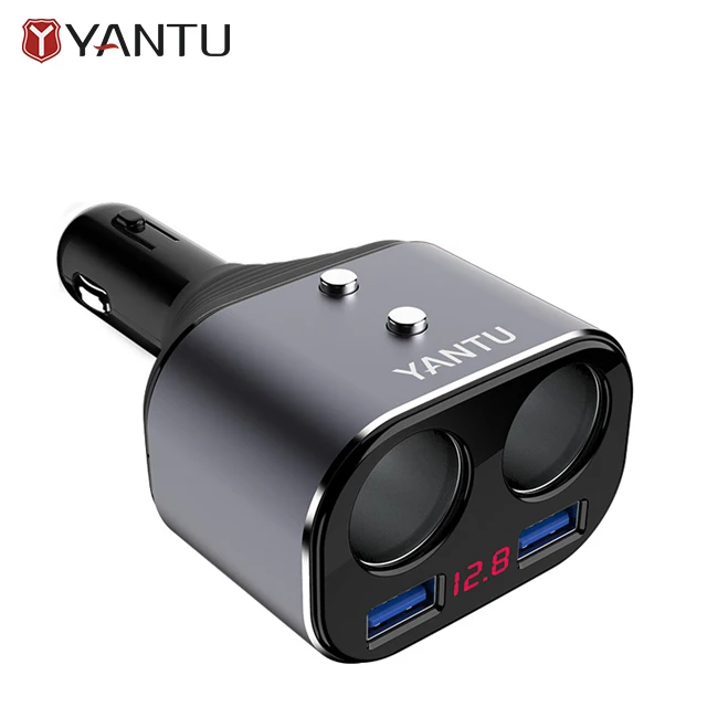 YANTU L01 wireless car charger usb power adapter high power outdoor Car Mobile Charger with voltage monitoring