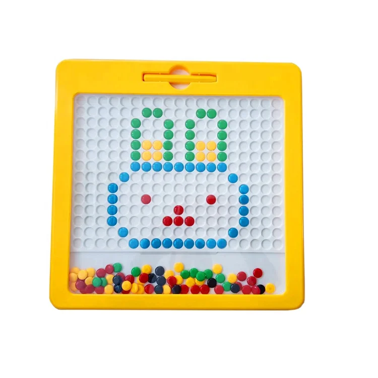 Magnetic Tablet Colorful Chocolate Beads Educational Drawing Board