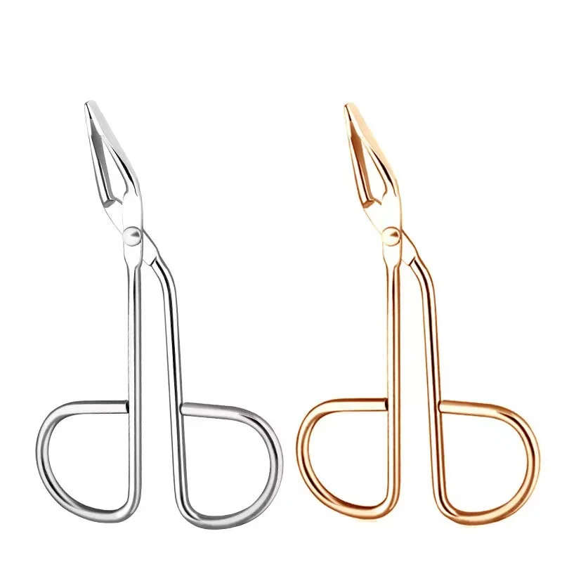Professional Scissors Shaped Stainless Steel Eyebrow Tweezers for Makeup Eyelash Extension