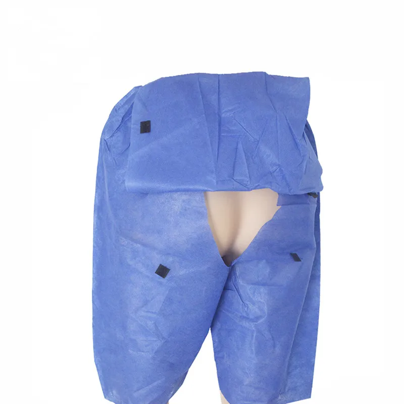 Disposable Colonoscopy Short and Pants Nonwoven Examination Pants for Colonoscopy