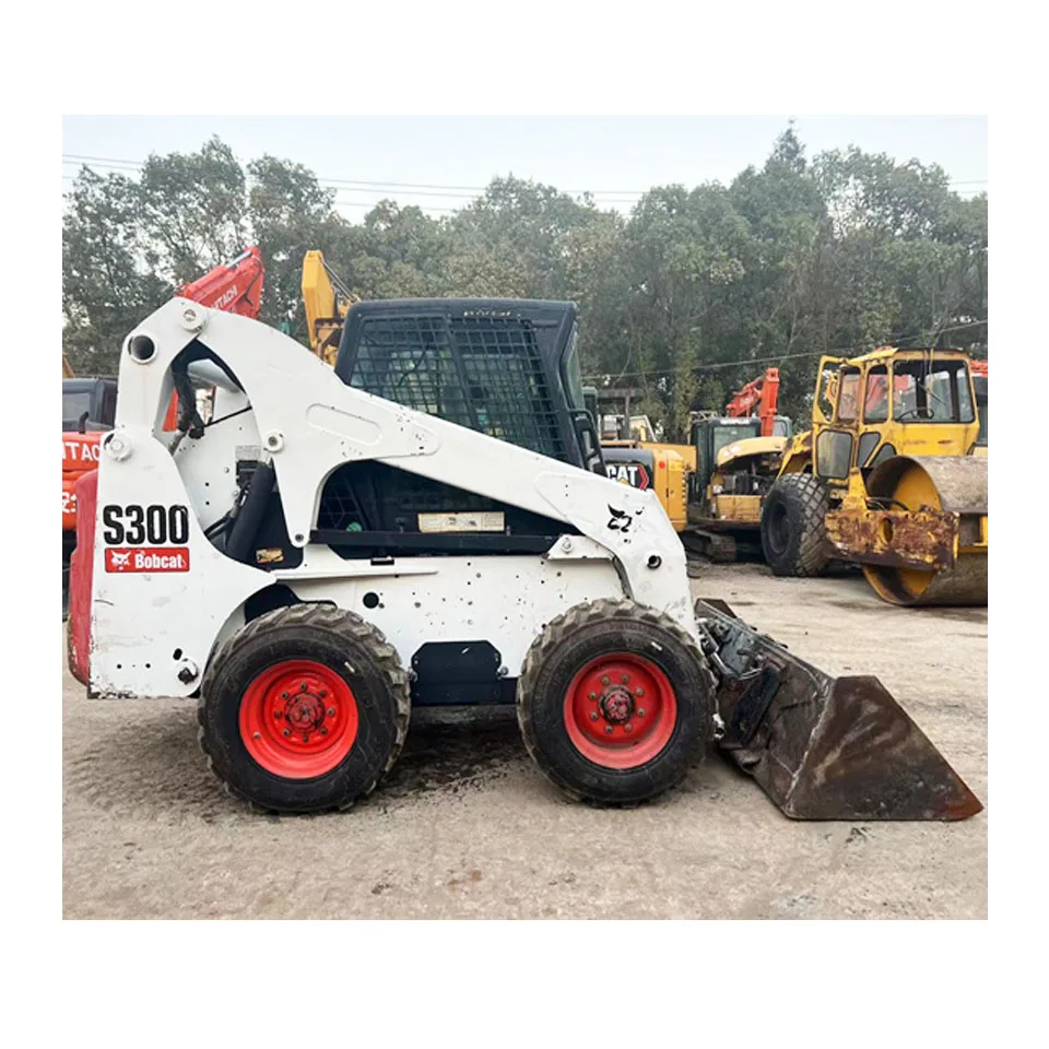 EXCELLENT Efficiency and low price Used Bobcat S300 Skid steer loader for sale