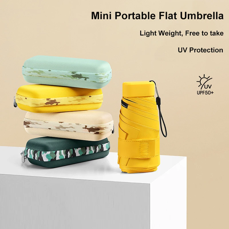 OK зонтик гр Сертифицированный Малый размер плоская ручка мини карманный Прочный 6 со складным зонтом изготовленным на заказ