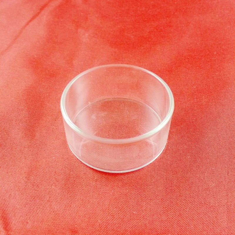 Factory Hand Made Transparent Glass Tealight Holder/Clear Glass Tealight Holder/Tealight Holder Glass for Large Party Supplier