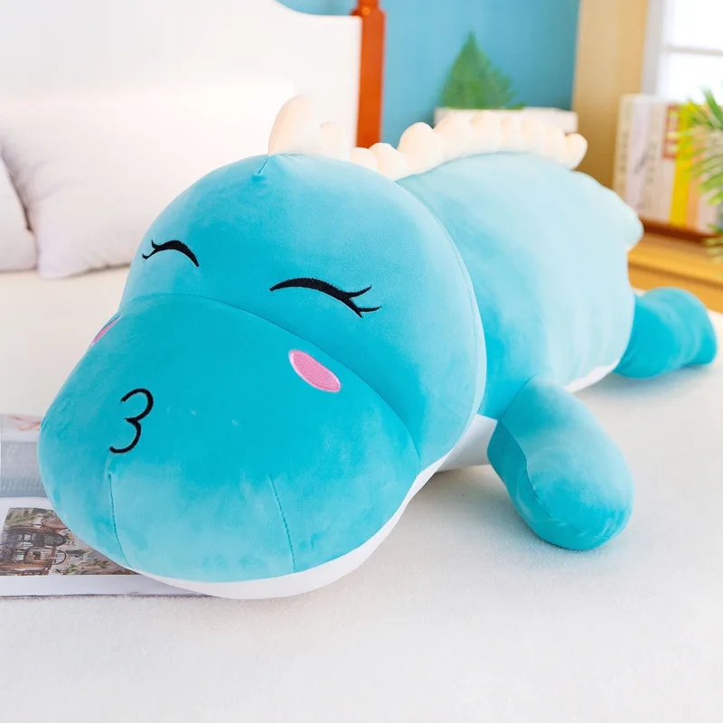 Customized Wholesale Cartoon Creative Dinosaur plush toy doll Cretaceous herbivores triceratops plush doll birthday gift girl