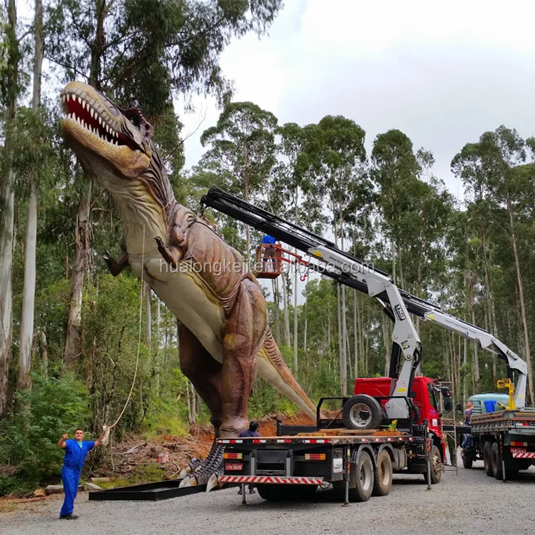 Animatronic dinosaur t-rex life size dinosaur for jurassic park